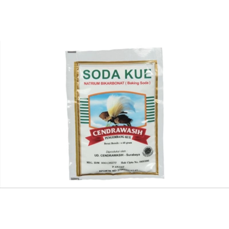 

Soda kue cap Cendrawasih ±40gr / baking soda / kue / cake