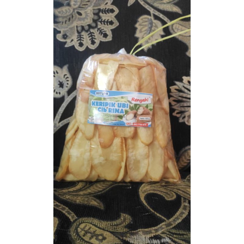 

Keripik ubi singkong original 600 gram cik rina