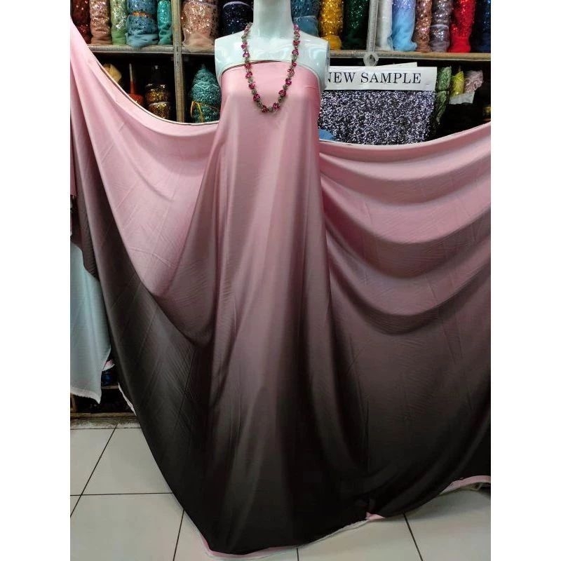 BAHAN/KAIN ARMANY OMBRE SILK GRADASI