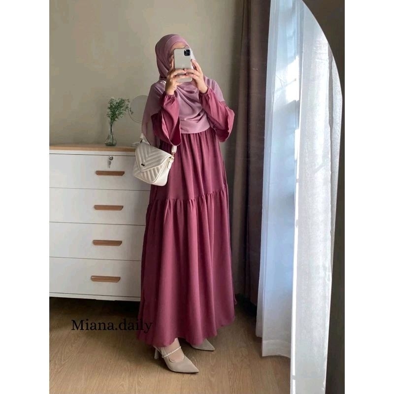 Violla Dress by Miana Daily | Plum | S