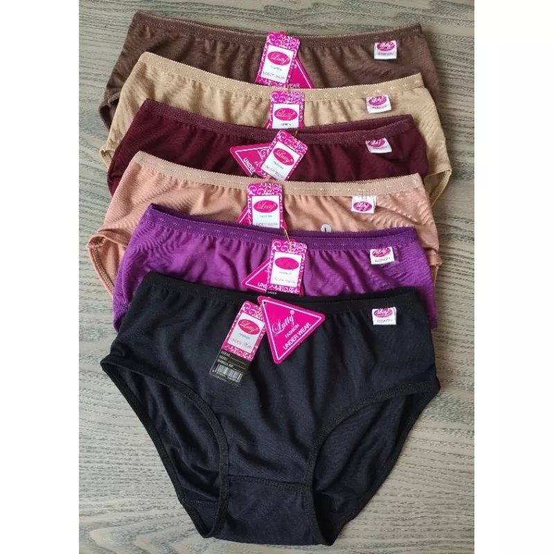 CELANA DALAM WANITA BRAND LUTTY (12 PCS)