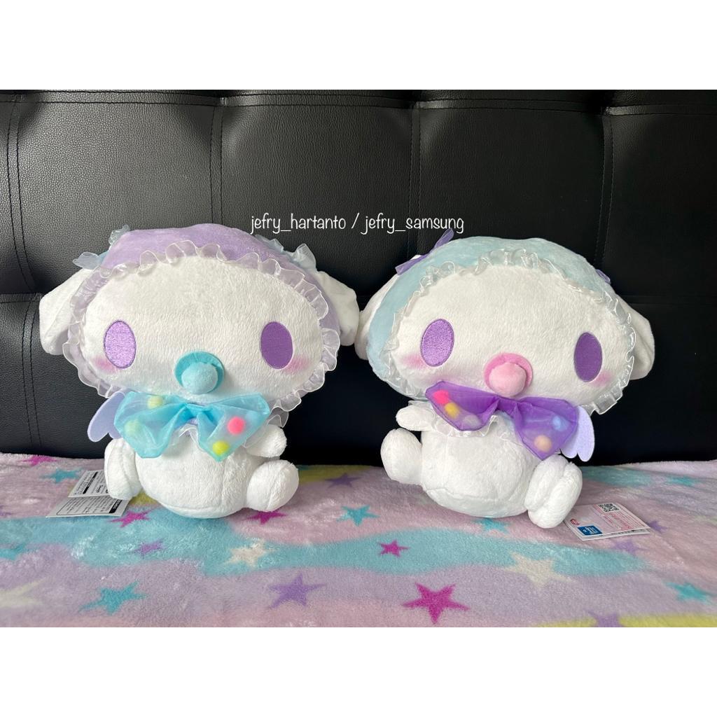 Boneka Cinnamoroll Baby Angel Big Plush Original Sanrio Jepang Bayi Dot Sayap Malaikat Lucu Hadiah M