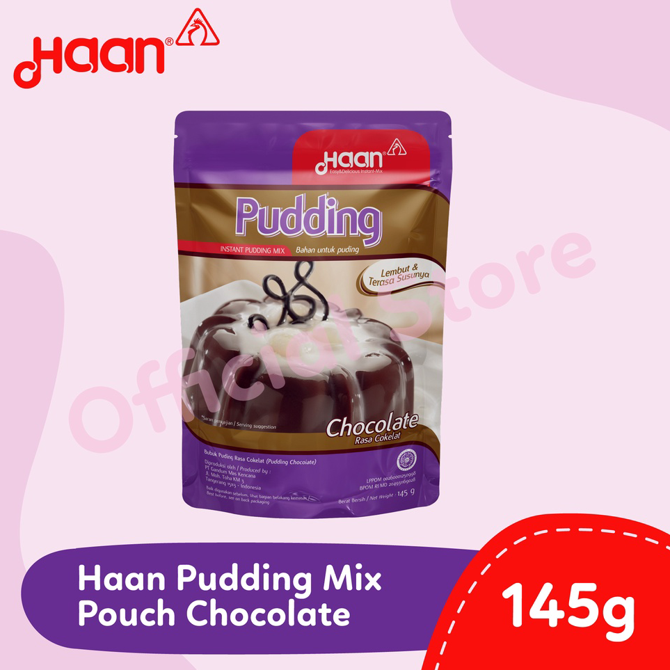 

Pasti Murah HAAN PUDDING CHOCOLATE 145gr ➫✬✵