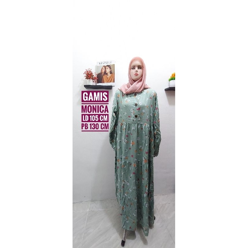 Gamis Daily Monica/Gamis Muslimah harian