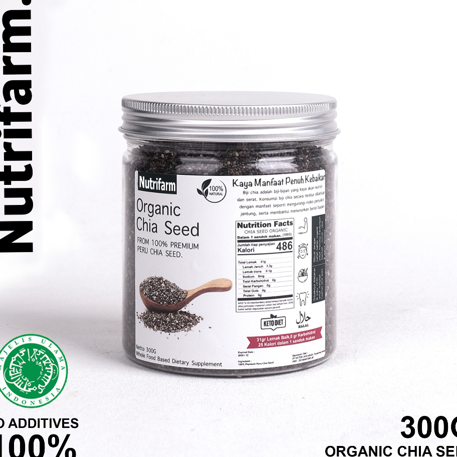 

Terlaris CHIA SEEDS DAN SARI LEMON ORGANIC SAFIYA UNTUK DIET 1 KG FRESHLY / CHIA SEED 1KG 500 GRAM 250 GRAM ORGANIC UNTUK DIET / CHIA SEED ORGANIC ORGANIK 1 KG 200GR KEBUN KITA UNTUK DIET MEXICO NON GMO PREMIUM NUTRILOGY OFFICIAL SARI LEMON