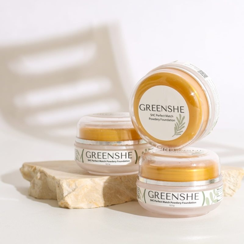 Bedak Glowing Greenshe