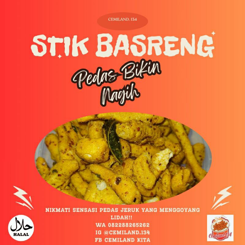 

Stik Basreng Pedas Jeruk
