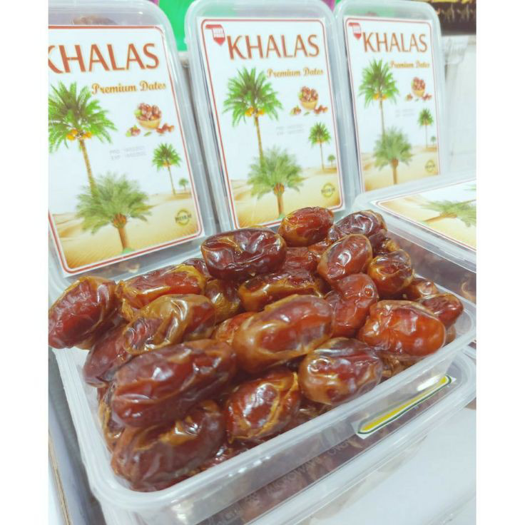 

Laris KURMA KHALAS 1kg / KURMA KHALAS / KURMA MURAH / KHALAS AL SAAD / KURMA KHALAS Model Baru