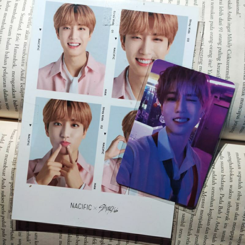 (booked) Han ce wink pair han nacific r8 stray kids photocard
