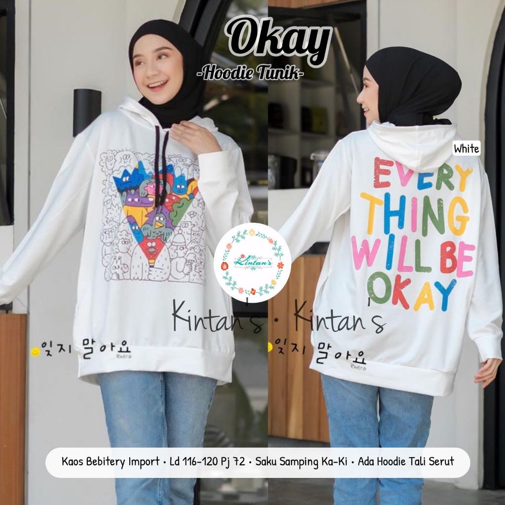 KAOS HOODIE WANITA LENGAN PANJANG JUMBO MOTIF TERBARU BAJU ATASAN KAOS BABYTERRY IMPORT WANITA LENGA