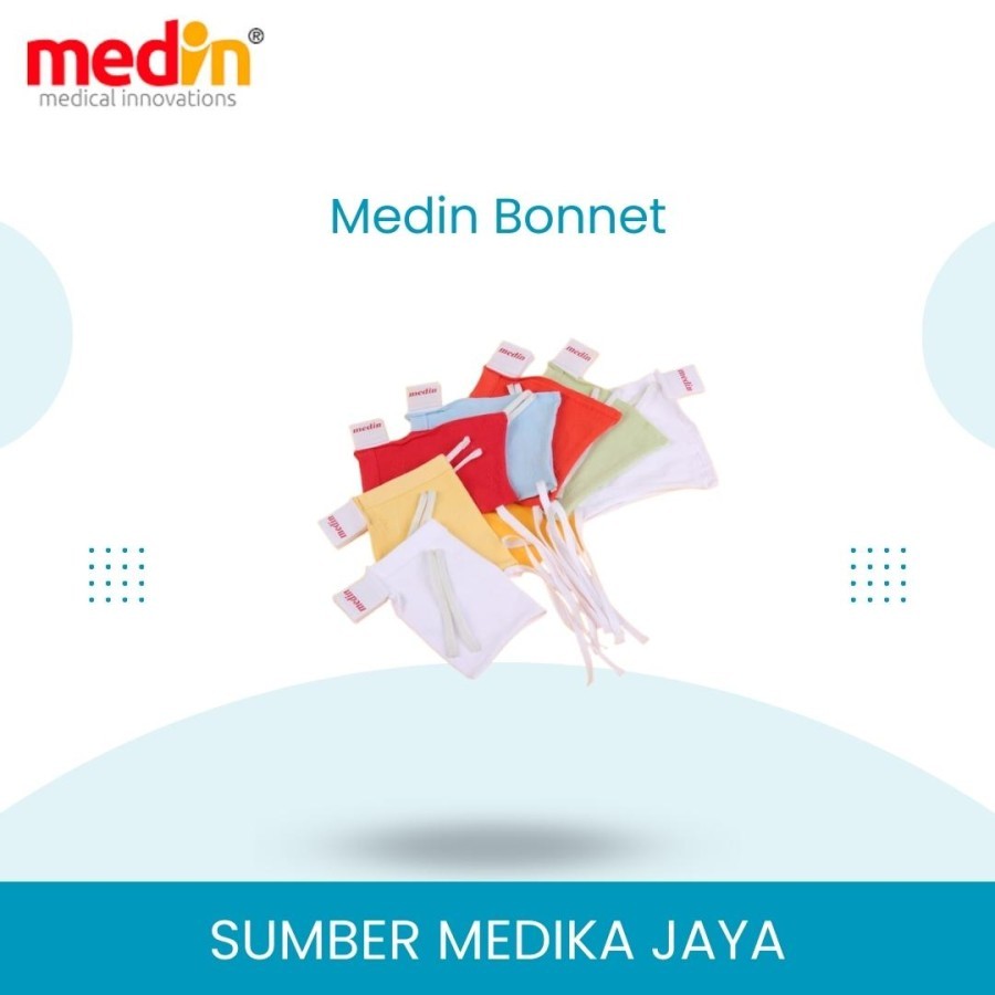 Bonnet Medin | Topi Bayi Medin | Acc Ventilator CPAP Medin