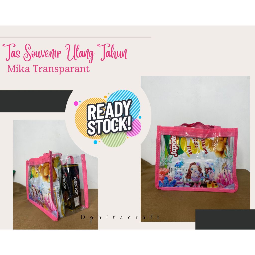 

Tas Souvenir Mika UV Karakter Mermaid Landskap