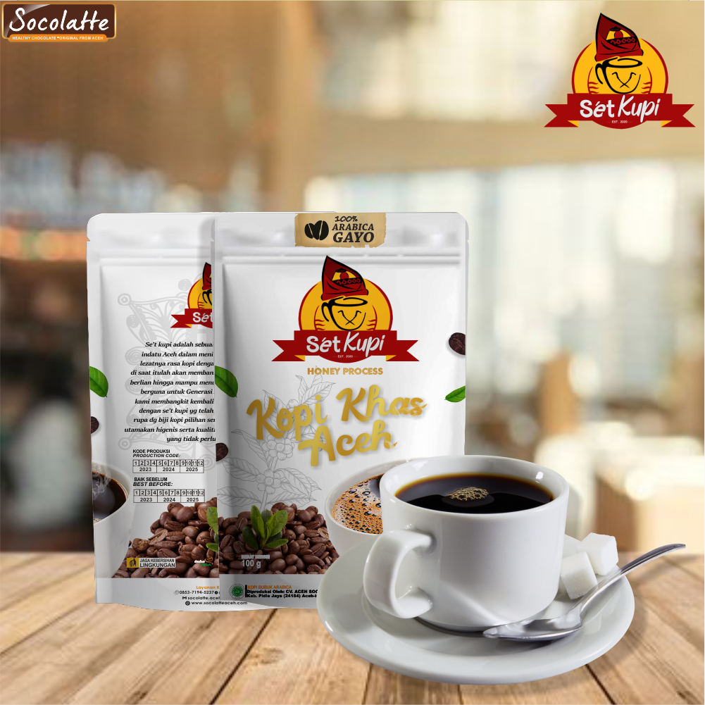 

KOPI ARABICA ACEH GAYO HONEY (BUBUK)