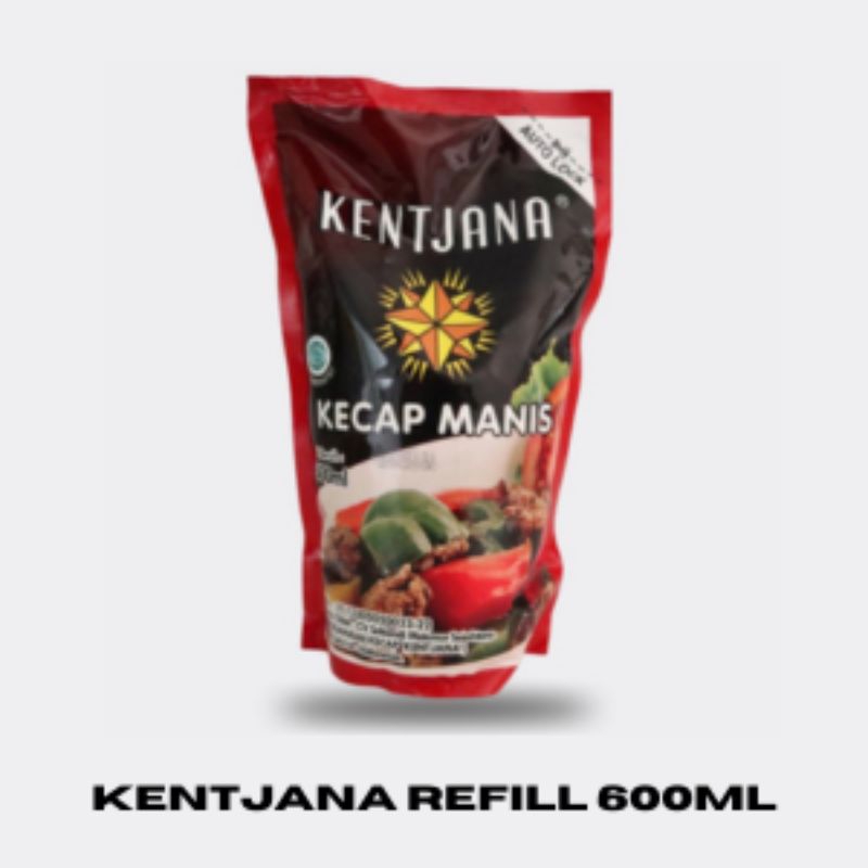 

Kecap Kentjana Kemasan Refill 600 ml