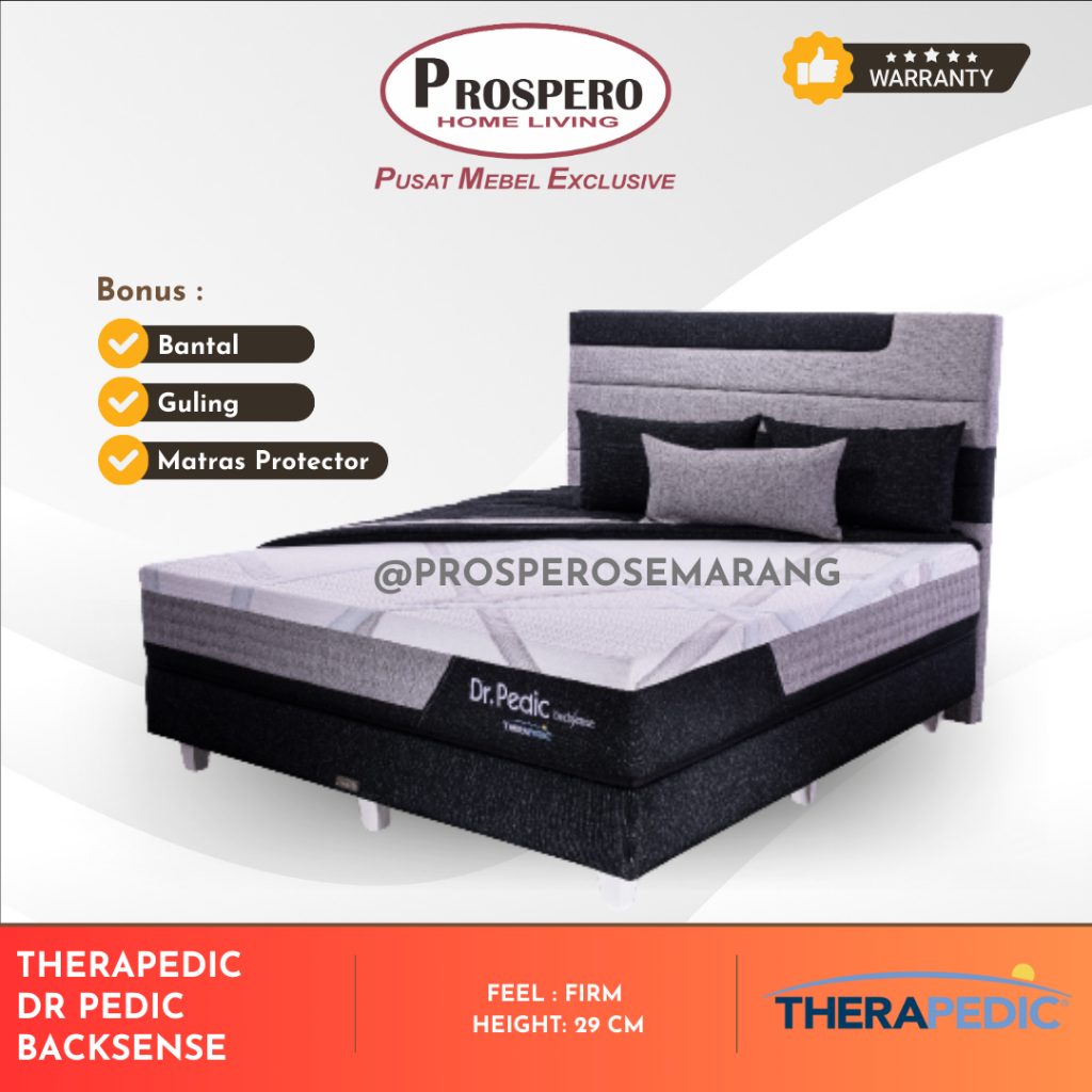 KASUR THERAPEDIC DR PEDIC | SPRINGBED