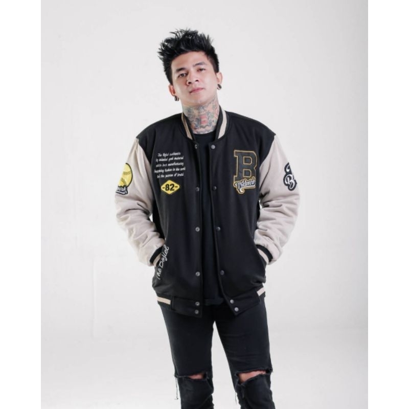 JAKET BASEBALL VARSITY - JAKET BOMBER PRIA - JAKET BOMBER BASEBALL THE BOJIEL
