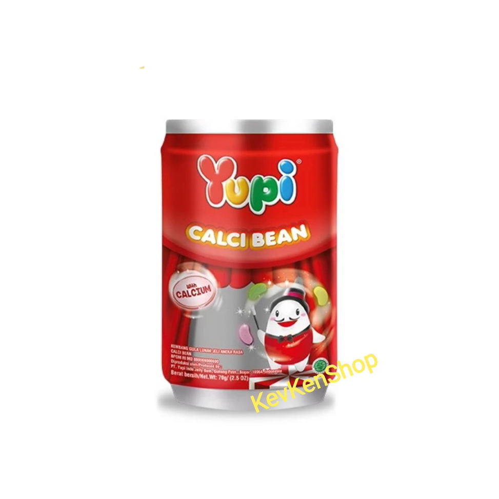 

✔️Splash⚡ YUPI Original Calci Bean Botol 70 gram BPOM