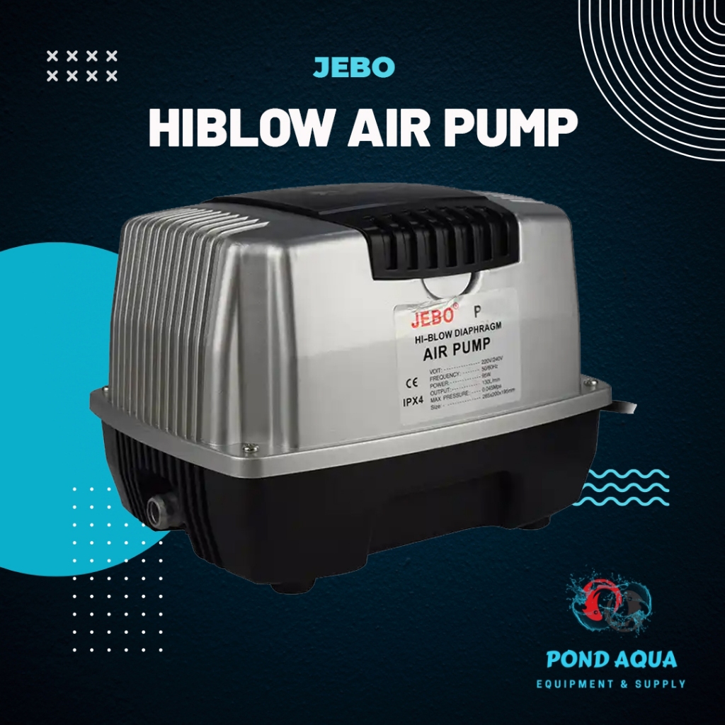 Jebo P 30 Pompa Udara Aerator Kolam