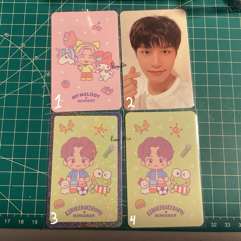 photocard official trading card sanrio taeil hendery sungchan special sungchan stc