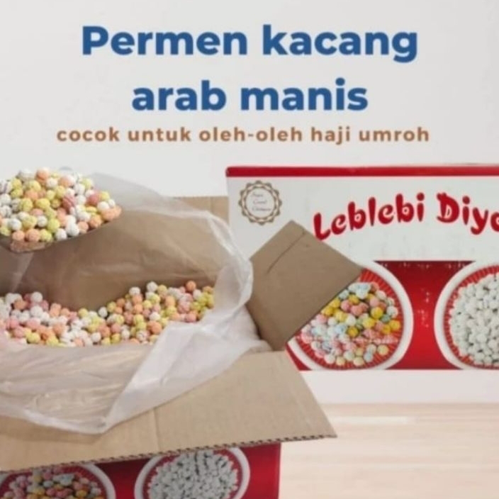 

XRVD9635 ✓ kacang arab manis laleby diyari 1 kg/permen kacang arab manis termurah