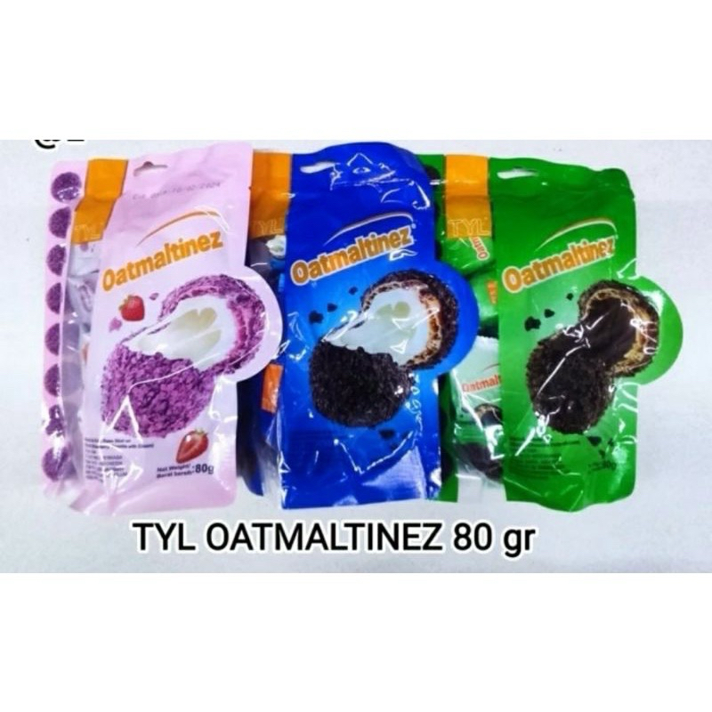 TYL Oatmaltinez 80g Biscuit Chocolate Crumbs With Cream TYL Oatmalyinez Choco Ball