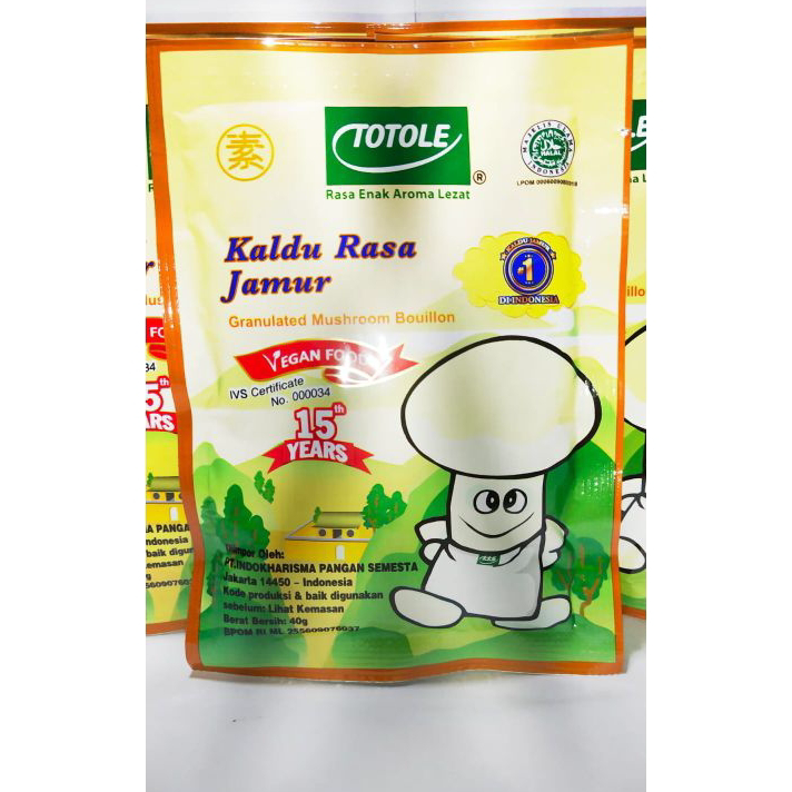 

Terlaku. Totole Kaldu Jamur 40gr/40gram Exp 2025