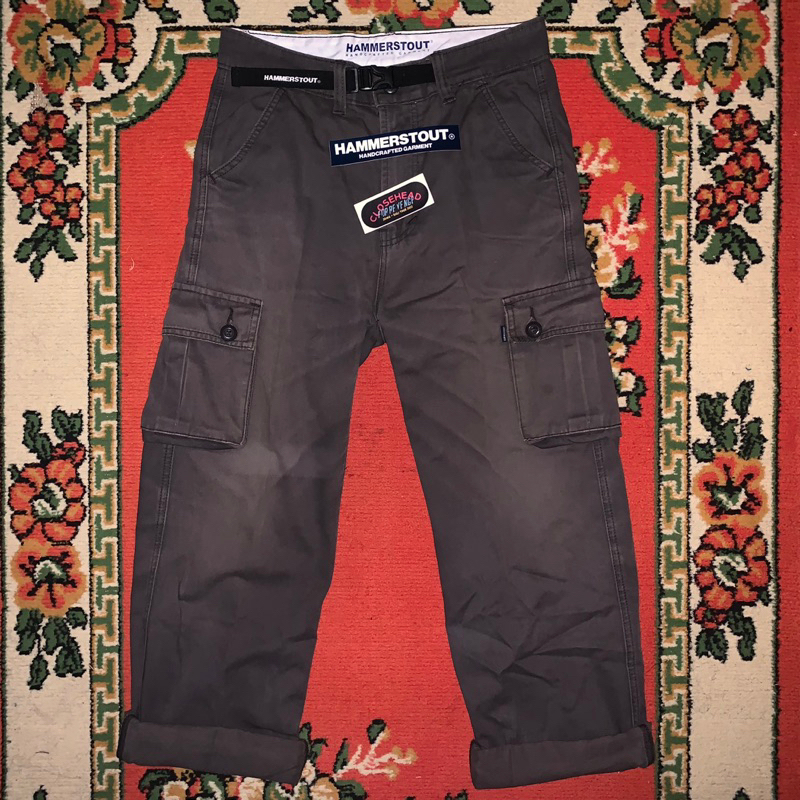 Celana Cargo Hammerstout Second 2 Tahun Pemakaian | Combat Loose Charcoal