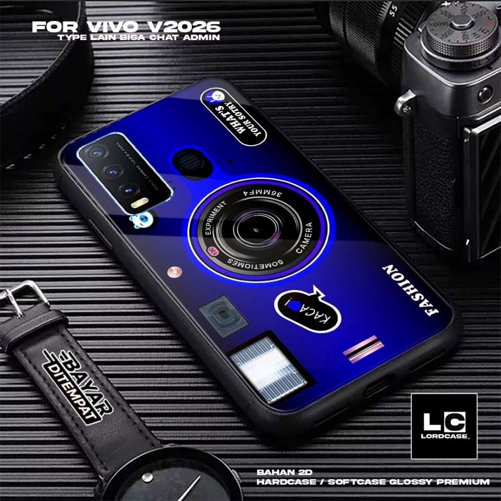 Case VIVO V2026 - Casing Hp Terbaru 2023 Lordcase [ KAMERA] Silikon Hp Mewah - Kesing Hp VIVO V2026 