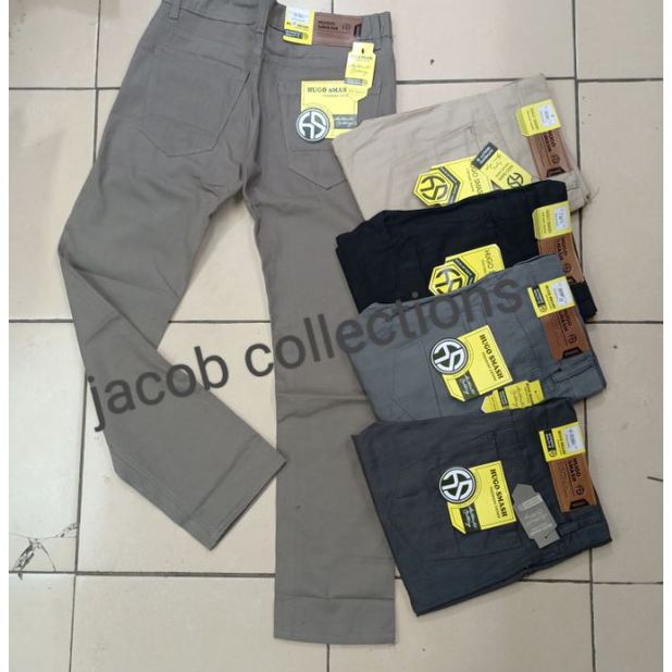 MRQW3276 Dijamin Ori Celana Panjang Pria Celana Panjang Standar Kanvas Warna Celana Panjang Standar 