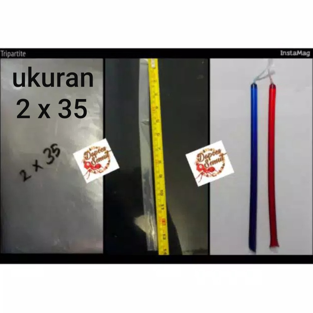 

Ready Stok.. Plastik Es Double pensil Uk 2 x 35 ( qty 1 kg ) 87