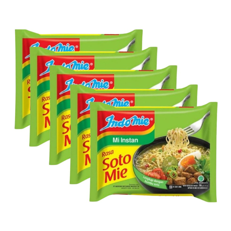 

Harga Termurah Indomie Mie Instan Soto Mie 5 x 70 gr