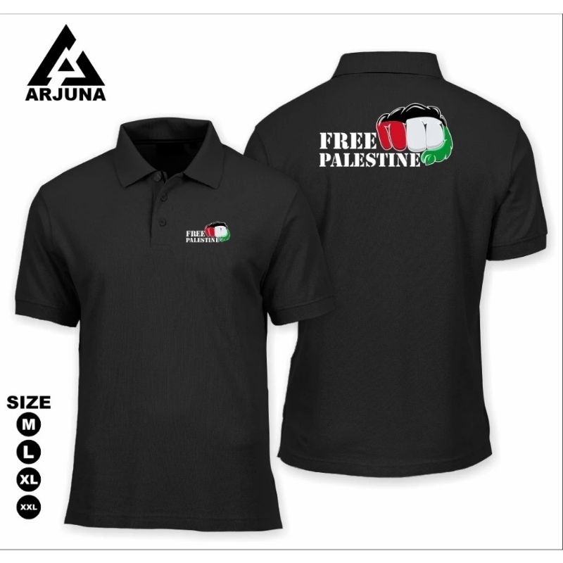 KAOS POLO FREE PALESTINE