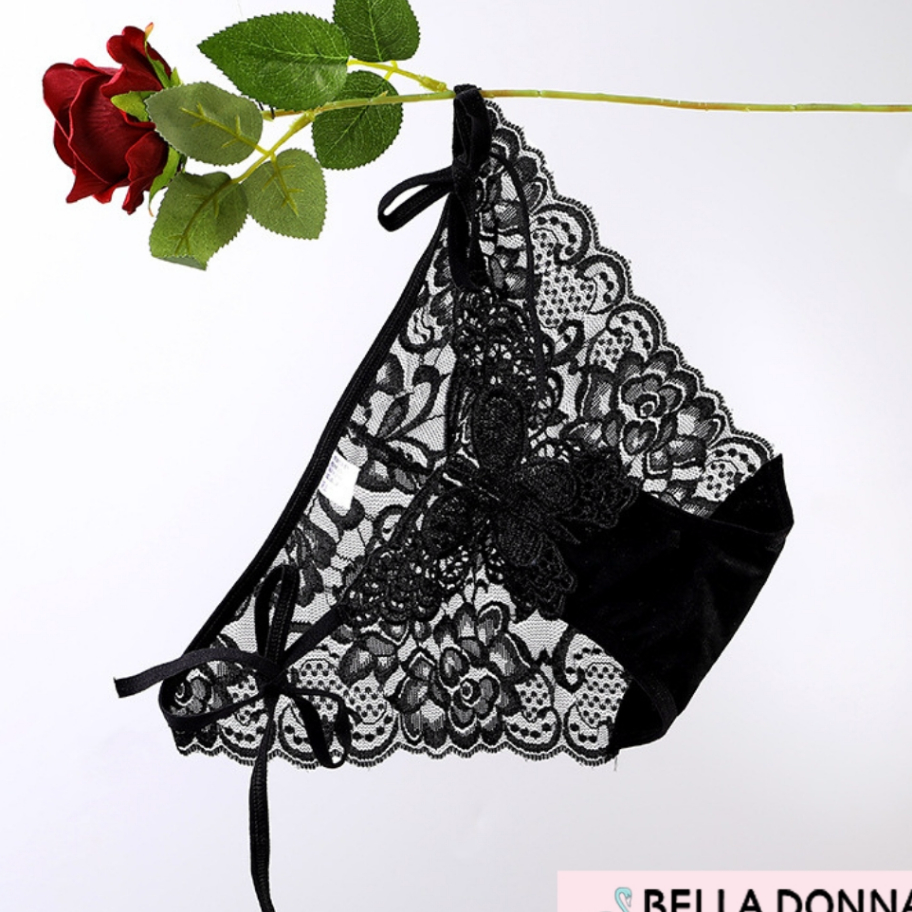 CMRW3223 TERBARU  celana dalam wanita brukat celana dalam wanita sexy hot hitam transparan