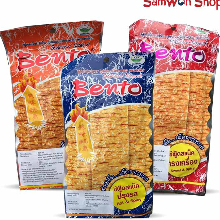 

Terkini JUHI BENTO SQUID THAILAND 20 GRAM - SNACK CEMILAN CUMI INSTANT