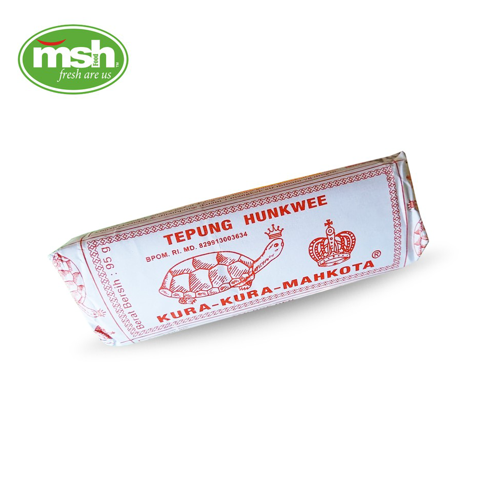 

Bestseller Kura Kura Mahkota Tepung Hunkwe Putih 95 gr Best