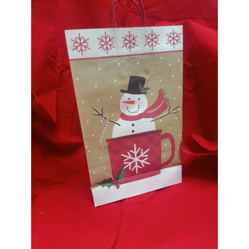 

paper bag natal new isi 10 pcs terlaris dan termurah