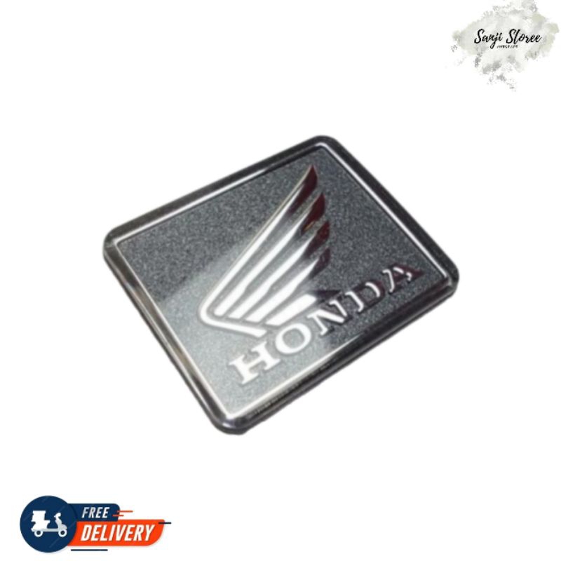STICKER TEMPELAN LOGO HONDA STIR SPEDOMETER /STICKER LOGO HONDA
