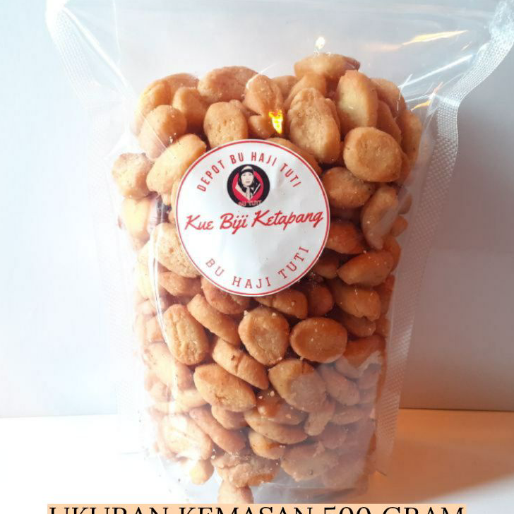 

YJNS8527 READY STOK Kue Biji Ketapang Betawi Super Renyah Wangi 500 gram