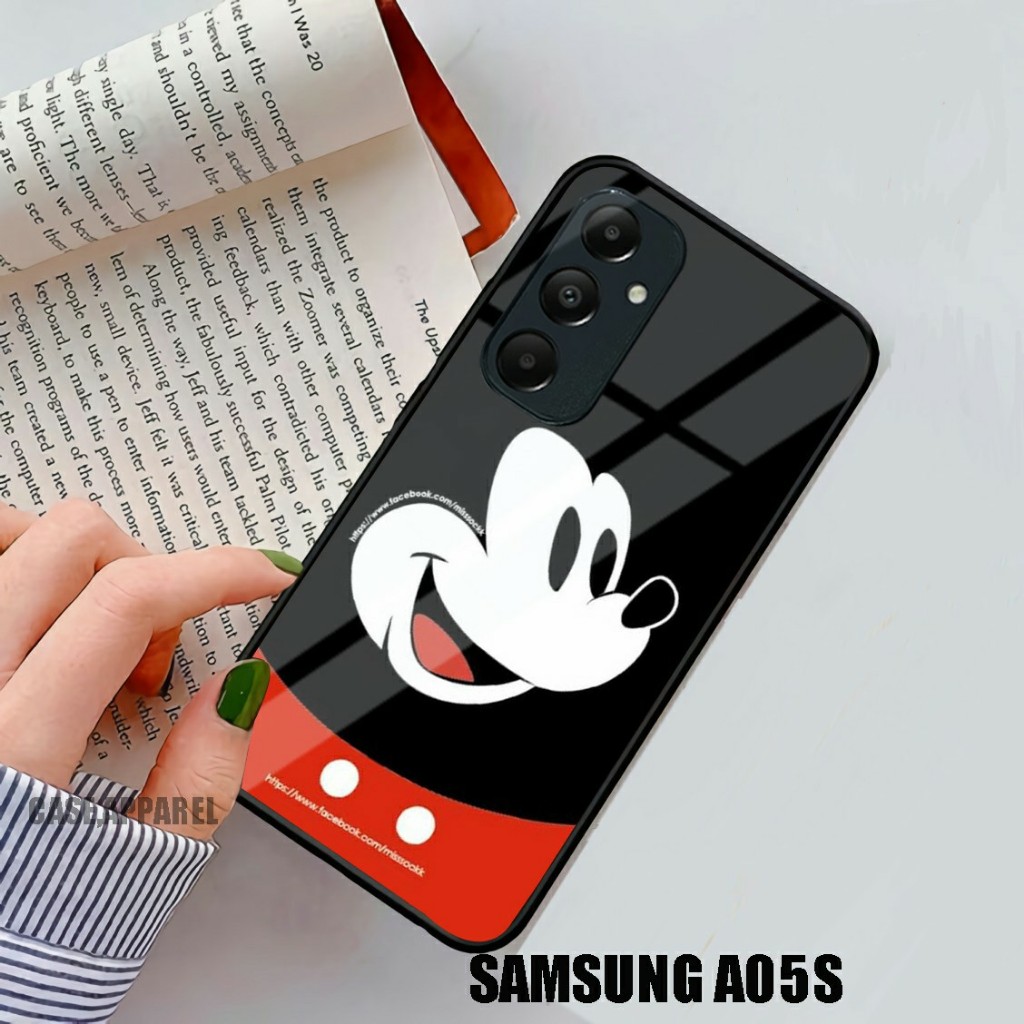 Case Kaca Samsung A05S - Casing Hp Samsung A05S - case Kaca Glossy Samsung AO5S - Case Keren Samsung