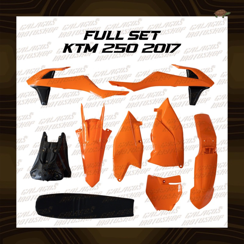 Body Full Set KTM 250 2017 PNP KLX By Milan Cross