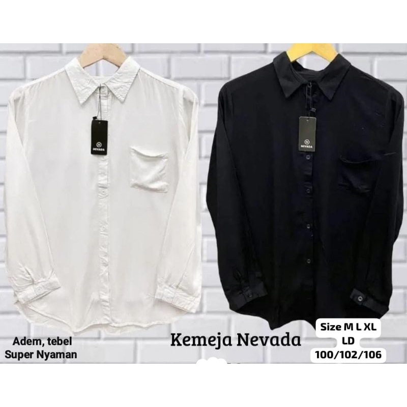 Kemeja Wanita Dewasa Original Brand Nevada