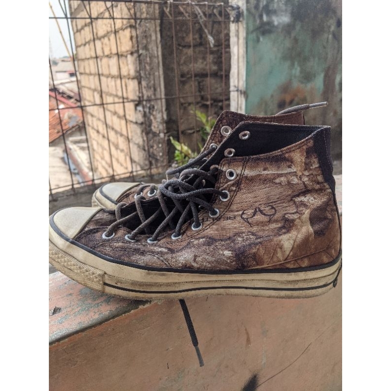 sepatu converse 70 HI realtree prelove