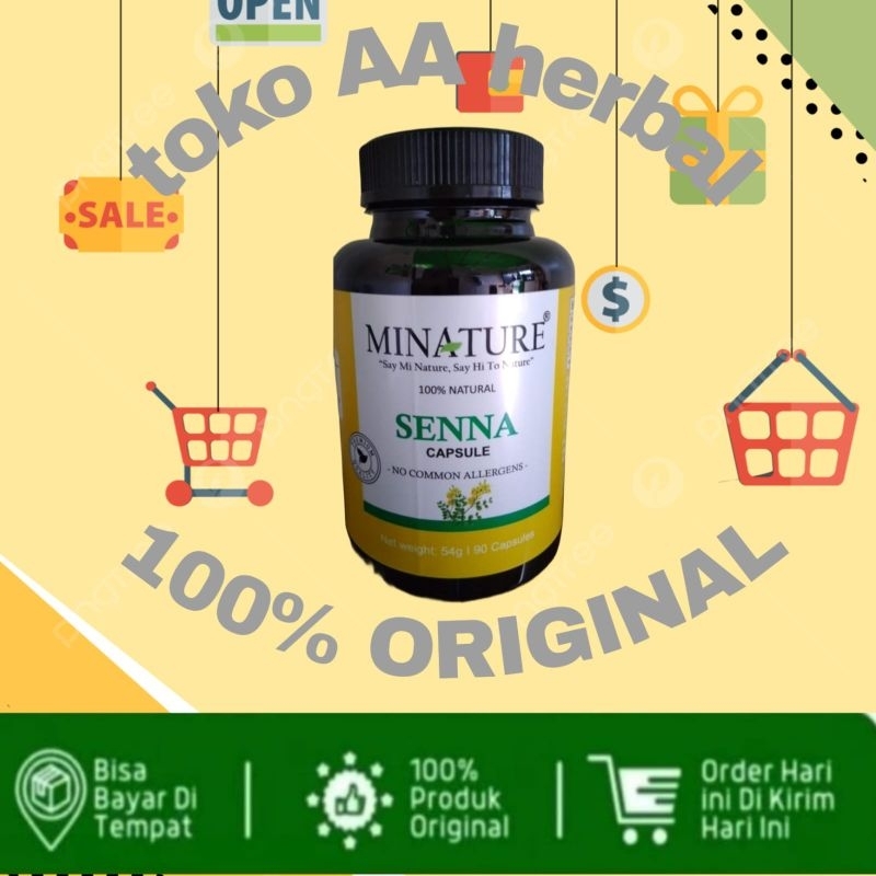 Senna Pembersih Usus Sehat Ala Nabi Resep dr Zaidul - Ekstrak Buah Senna