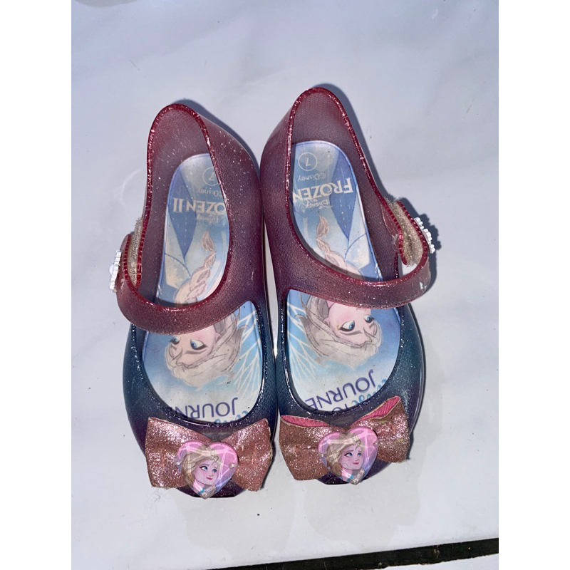 PRELOVED SEPATU BATA DISNEY ELSA kids anak perempuan