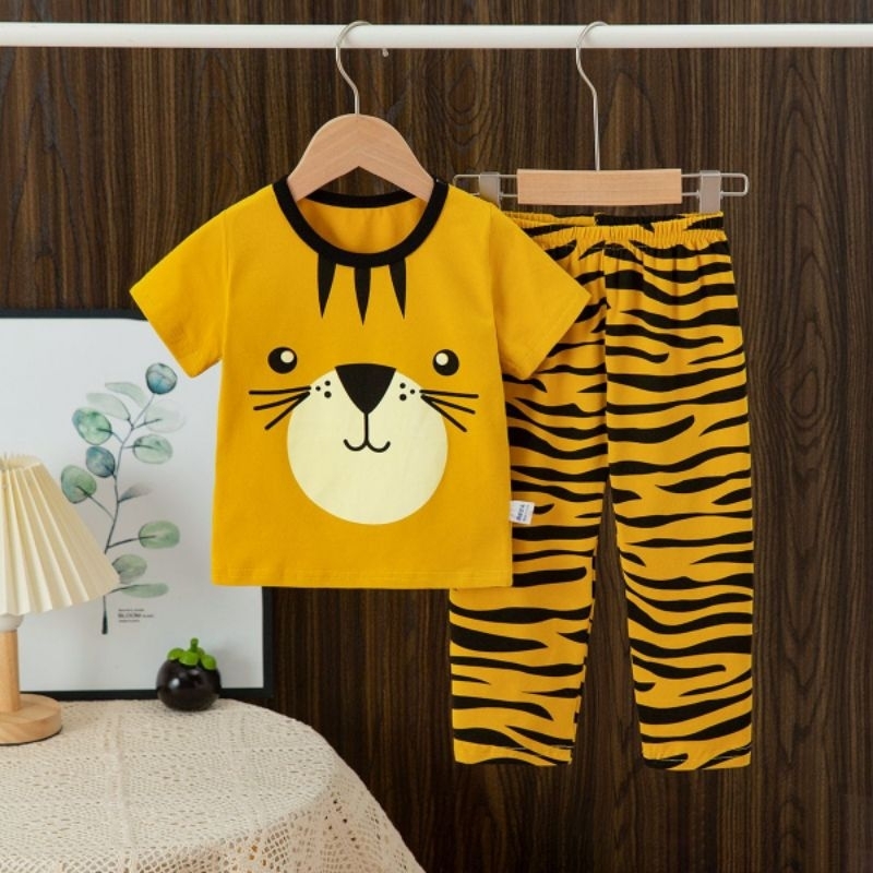 piyama premium jijibeier baju tidur anak 1-9th cp