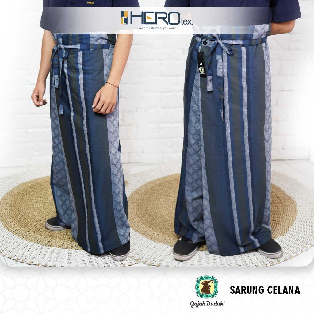 Celana Sarung Gajah Duduk Motif Jacquard | Herotekstil