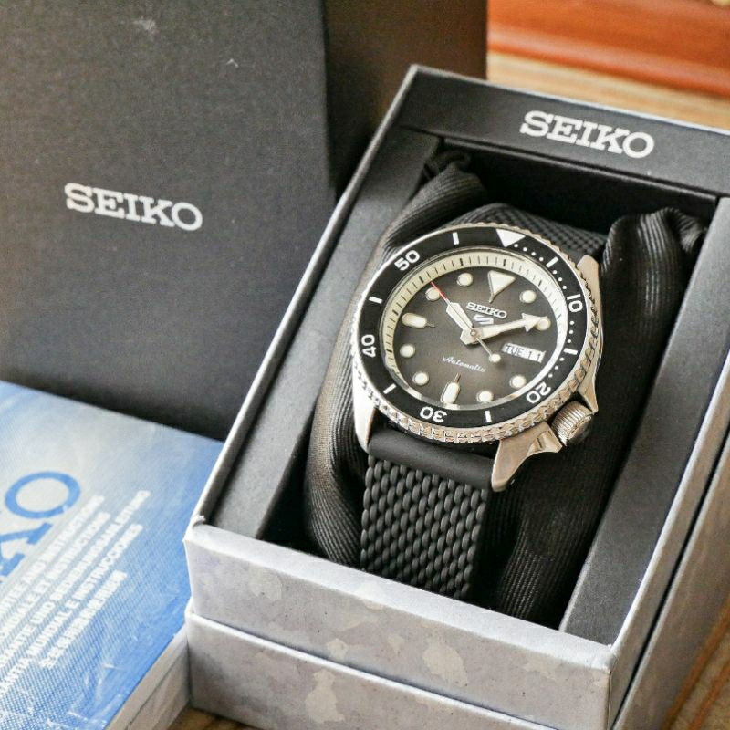 Seiko 5 Sports SRPD73K2 4R36-07G0 Jam Tangan Original Second