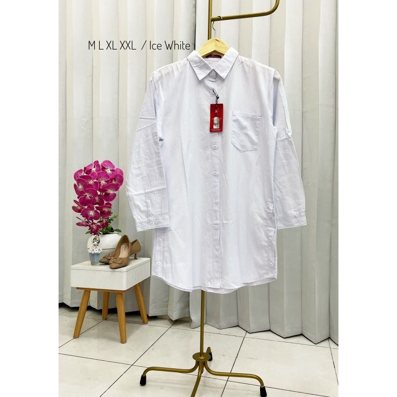Tunik 3C Kemeja putih formal