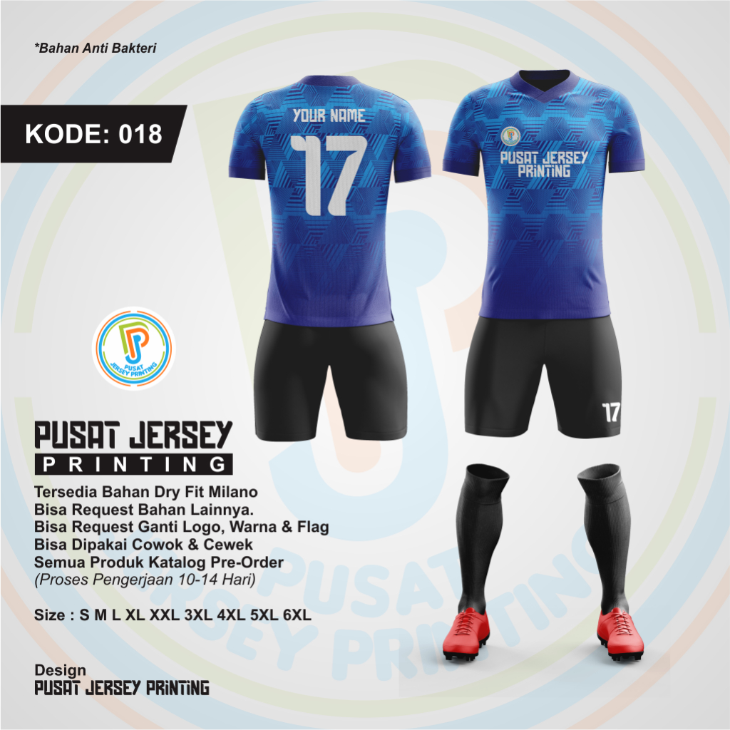 Jersey printing Gaming Custom Jersey Futsal Bola Full printing custom Jersey basket satuan printing