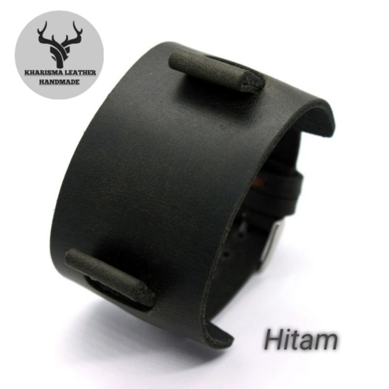 TEEBARUSTRAP JAM TANGAN KULIT ASLI/ STRAP JAM TANGAN MODEL GELANG/UNISEX